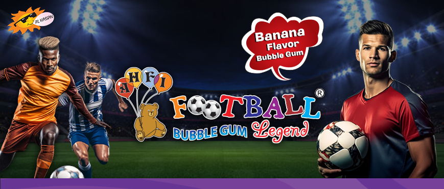 FOOTBALL BANNER - BANANA FLAVOR